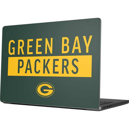 NFL Green Bay Packers Green Performance Series Apple MacBook Pro 14-inch Skin