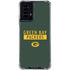NFL Green Bay Packers Green Performance Series Moto G Power 5G (2024) Clear Case