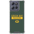 NFL Green Bay Packers Green Performance Series Moto G Stylus 5G (2025) Clear Case