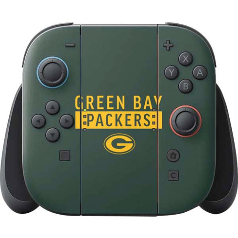 NFL Green Bay Packers Green Performance Series Nintendo Skins