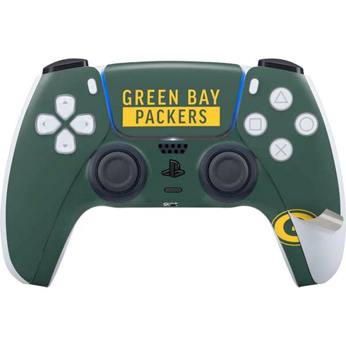 NFL Green Bay Packers Green Performance Series PS5 Pro Disk Bundle Skin