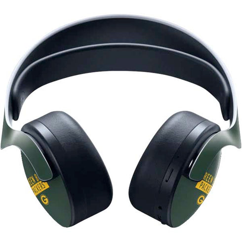 NFL Green Bay Packers Green Performance Series PULSE 3D Wireless Headset for PS5 Skin