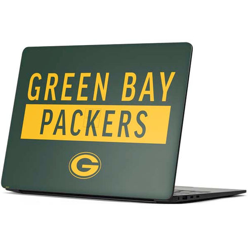 NFL Green Bay Packers Green Performance Series Surface Laptop 7 13.8in Skin
