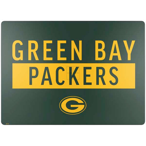 NFL Green Bay Packers Green Performance Series Surface Laptop 7 15in Skin