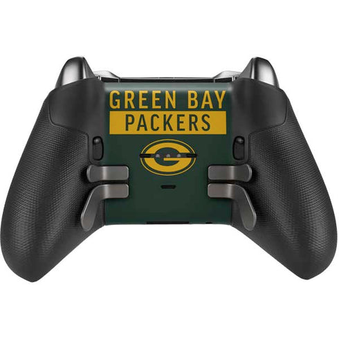 NFL Green Bay Packers Green Performance Series Xbox Elite Wireless Controller Series 2 Skin