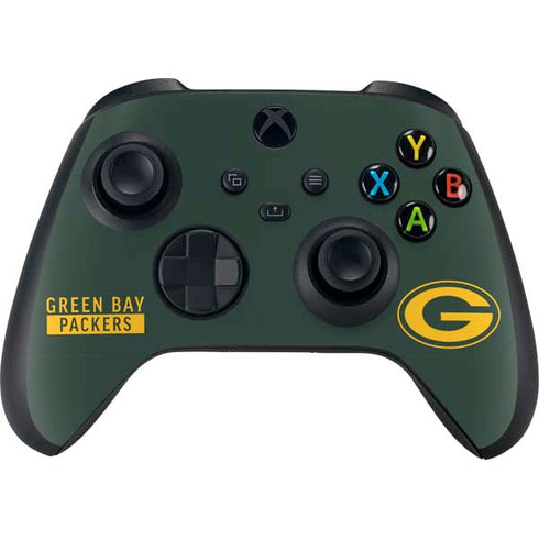 NFL Green Bay Packers Green Performance Series Xbox Series X Skins
