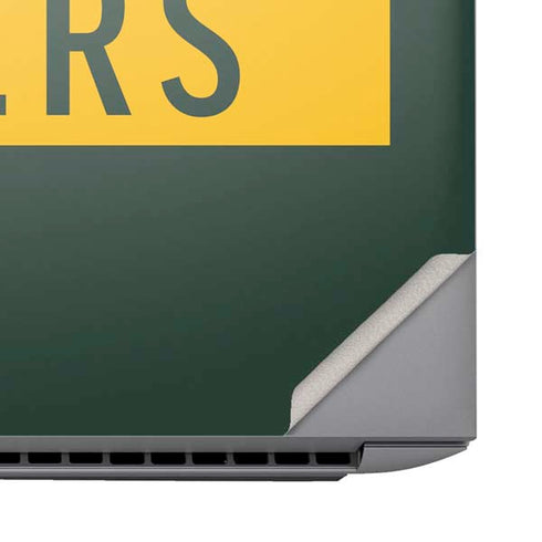 NFL Green Bay Packers Green Performance Series HP ZBook Fury 16 G10 Skin