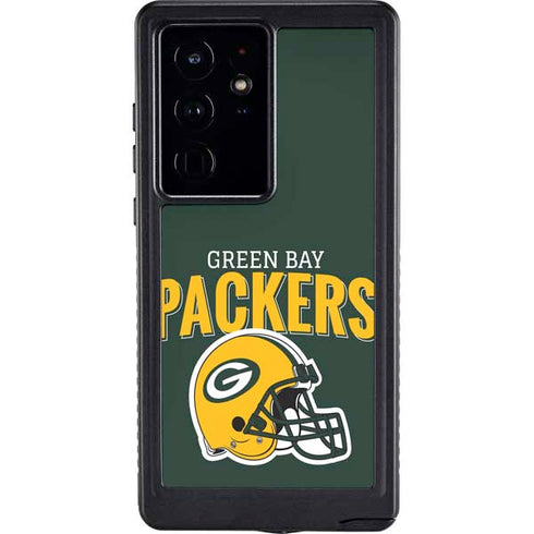 NFL Green Bay Packers Helmet Galaxy S24 Ultra Waterproof Case