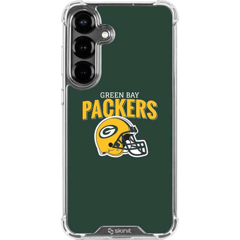 NFL Green Bay Packers Helmet Galaxy S26 Plus Clear Case