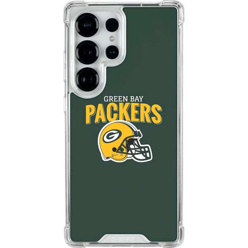 NFL Green Bay Packers Helmet Galaxy S26 Ultra Clear Case