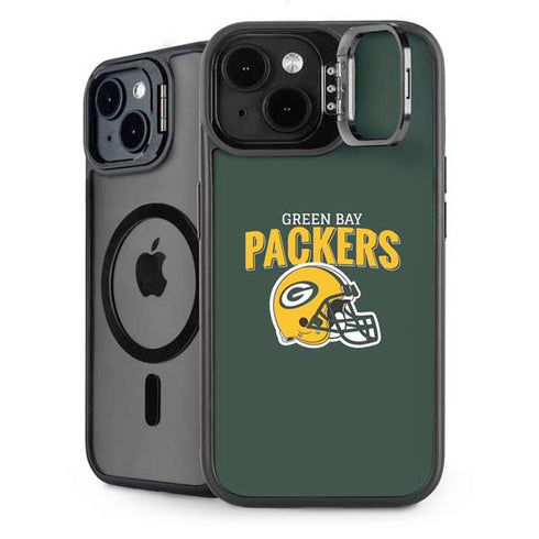 NFL Green Bay Packers Helmet iPhone 14 Plus Kickstand Case