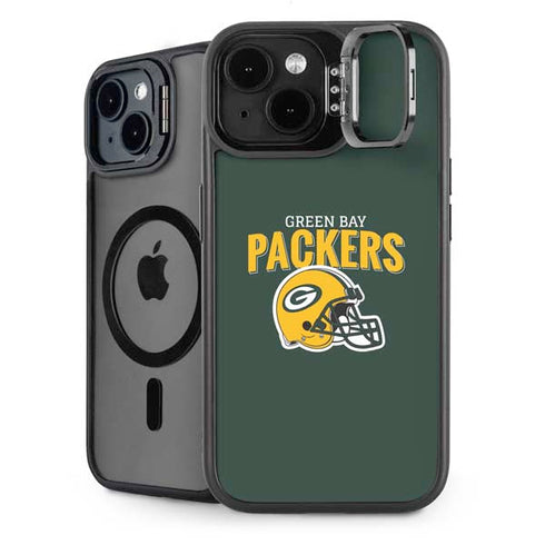 NFL Green Bay Packers Helmet iPhone 15 Kickstand Case