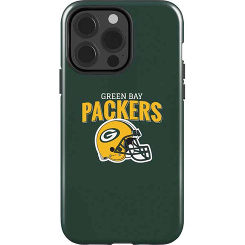 NFL Green Bay Packers Helmet iPhone 15 Pro Impact Case