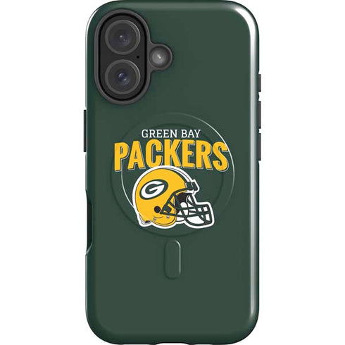 NFL Green Bay Packers Helmet iPhone 16 Magsafe Impact Case