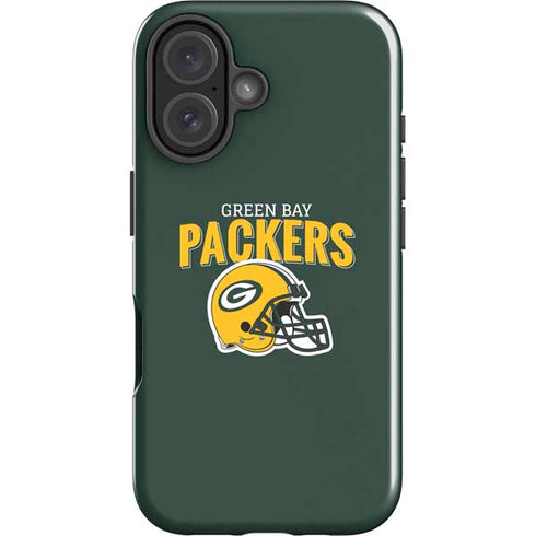 NFL Green Bay Packers Helmet iPhone 16 Plus Impact Case