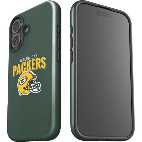 NFL Green Bay Packers Helmet iPhone 16 Plus Impact Case
