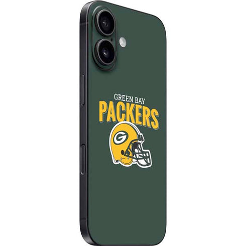 NFL Green Bay Packers Helmet iPhone 16 Plus Skin