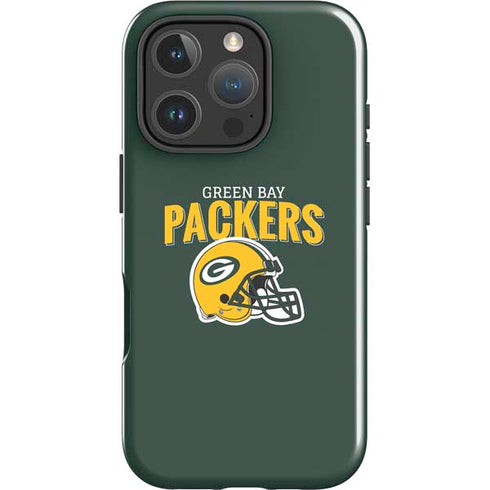 NFL Green Bay Packers Helmet iPhone 16 Pro Impact Case