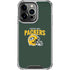 NFL Green Bay Packers Helmet iPhone 16 Pro Max Clear Case