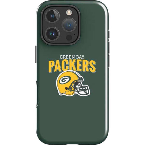 NFL Green Bay Packers Helmet iPhone 16 Pro Max Impact Case