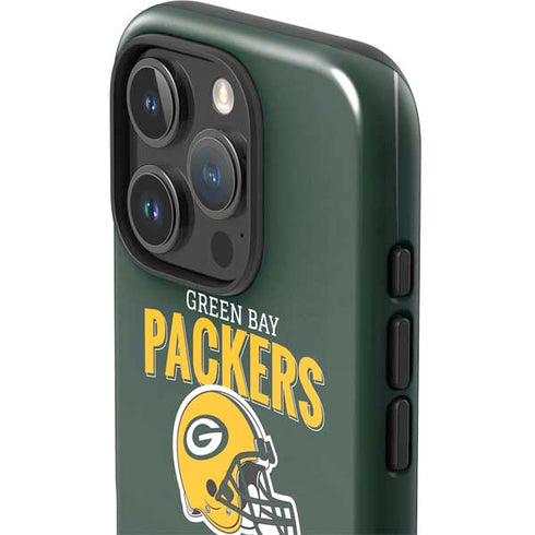 NFL Green Bay Packers Helmet iPhone 16 Pro Max Impact Case