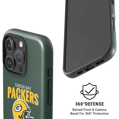 NFL Green Bay Packers Helmet iPhone 16 Pro Max Magsafe Impact Case