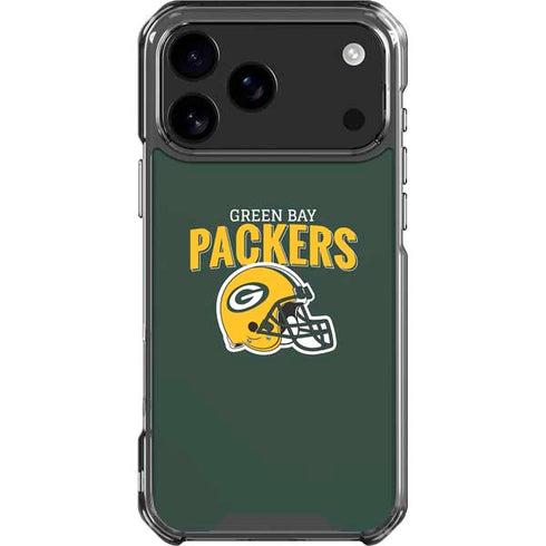 NFL Green Bay Packers Helmet iPhone 18 Pro Max Clear Case