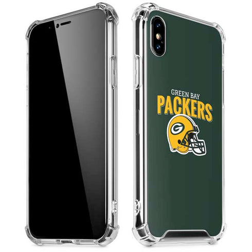 NFL Green Bay Packers Helmet iPhone X/XS Clear Case