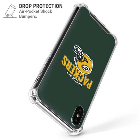 NFL Green Bay Packers Helmet iPhone X/XS Clear Case