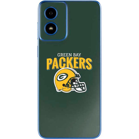 NFL Green Bay Packers Helmet Moto G Play 4G (2024) Skin