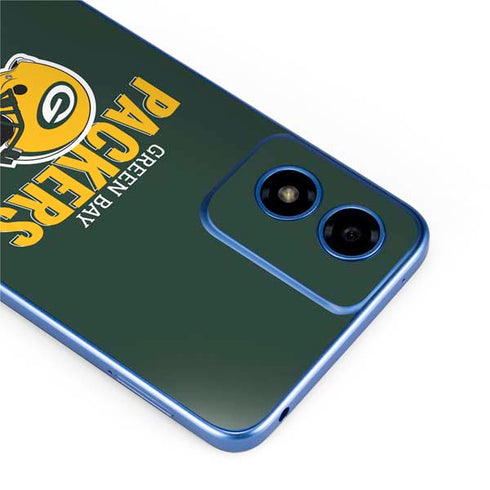 NFL Green Bay Packers Helmet Moto G Play 4G (2024) Skin