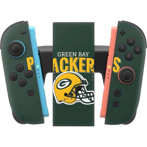NFL Green Bay Packers Helmet Nintendo Switch 2 (2025) Joy-Con Controller Skin