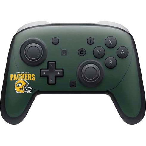 NFL Green Bay Packers Helmet Nintendo Switch 2 (2025) Pro Controller Skin