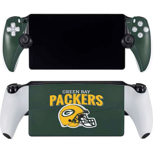 NFL Green Bay Packers Helmet PlayStation Portal Remote Player Skin