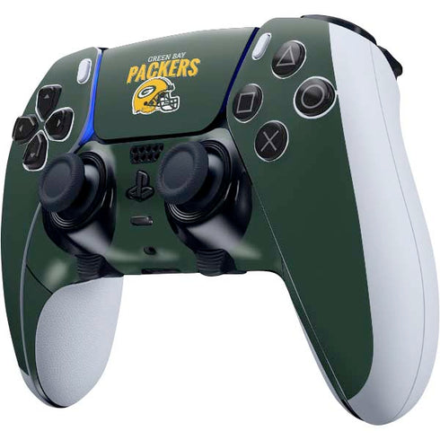 NFL Green Bay Packers Helmet PS5 DualSense Edge Pro Controller Skin
