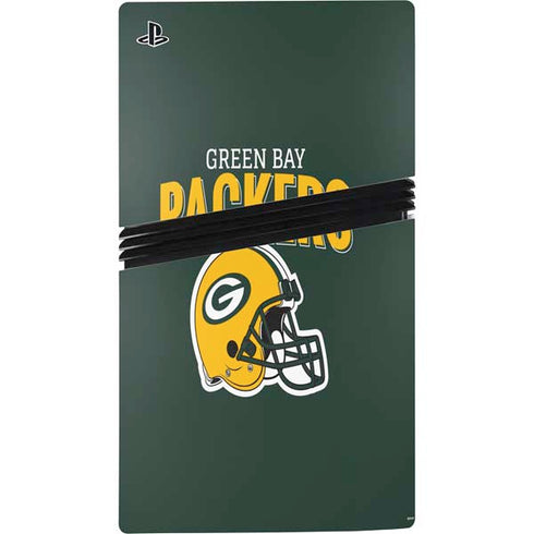 NFL Green Bay Packers Helmet PS5 Pro Disk Bundle Skin