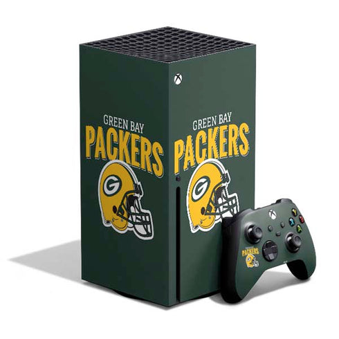 NFL Green Bay Packers Helmet Xbox Series X Skins