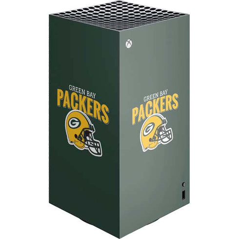 NFL Green Bay Packers Helmet XBox Series X Digital Edition Console Skin