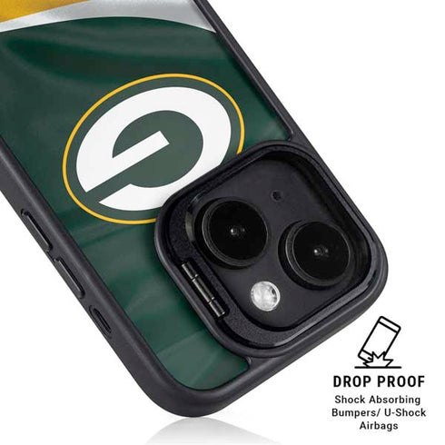NFL Green Bay Packers iPhone 15 Plus Kickstand Case