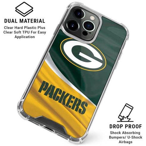 NFL Green Bay Packers iPhone 16 Pro Clear Case