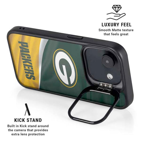 NFL Green Bay Packers iPhone 16e Kickstand Case