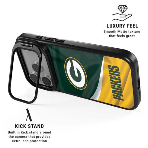 NFL Green Bay Packers iPhone 17 Pro Max Kickstand Case
