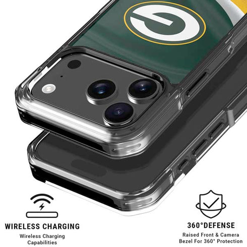 NFL Green Bay Packers iPhone 18 Pro Clear Case