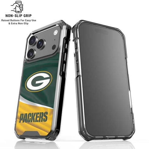 NFL Green Bay Packers iPhone 18 Pro Clear Case