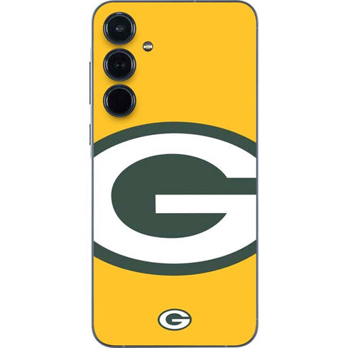 NFL Green Bay Packers Large Logo Galaxy A35 5G Skin