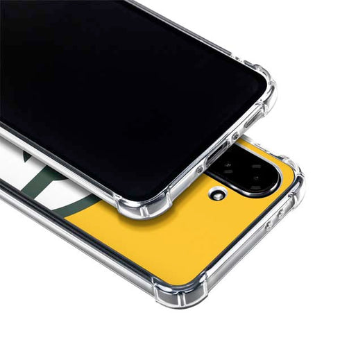 NFL Green Bay Packers Large Logo Galaxy A36 5G Clear Case
