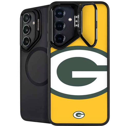 NFL Green Bay Packers Large Logo Galaxy S25 Kickstand Case
