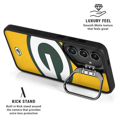 NFL Green Bay Packers Large Logo Galaxy S24 Kickstand Case