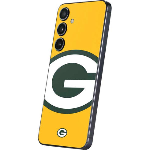 NFL Green Bay Packers Large Logo Galaxy S25 Plus Skin