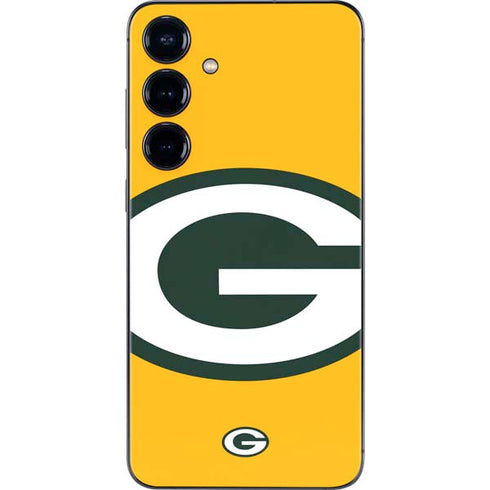 NFL Green Bay Packers Large Logo Galaxy S25 Skin